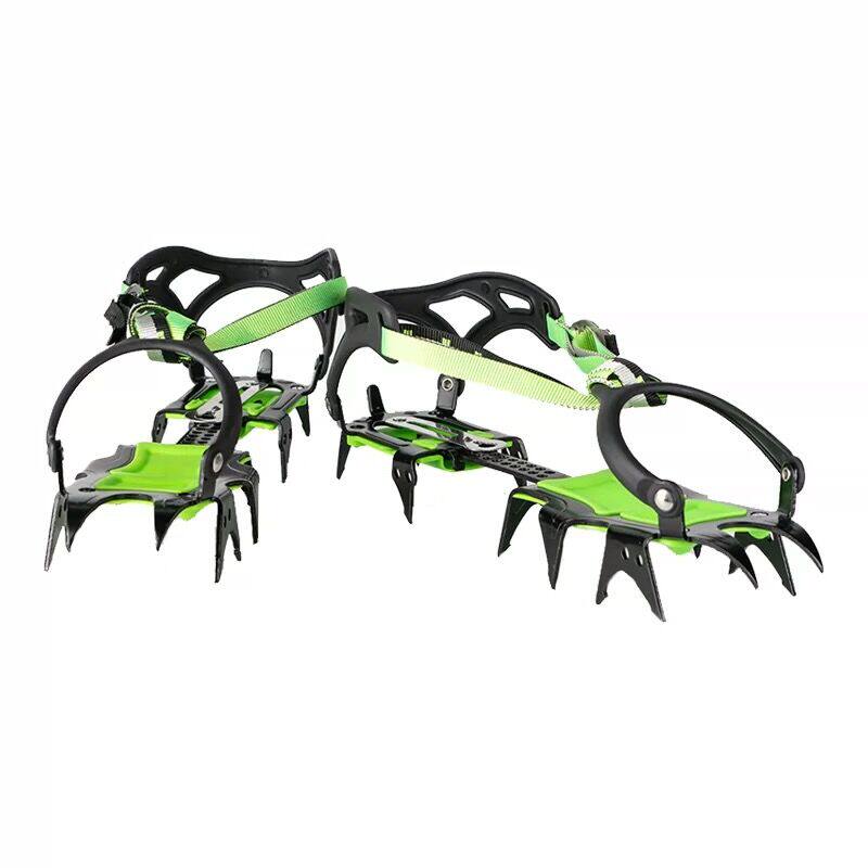 Brother BRS-S1B Ice claw outdoor climbing equipment Snow Mountain 14 teeth non-slip shoe cover climbing climbing and ice-claw ice claws
