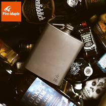 Fire Maple Barks Carry-on Titanium Wine Pot Outdoor Light Weight Portable Titanium Material Kettle 200ml Camping Foot Wine Pot