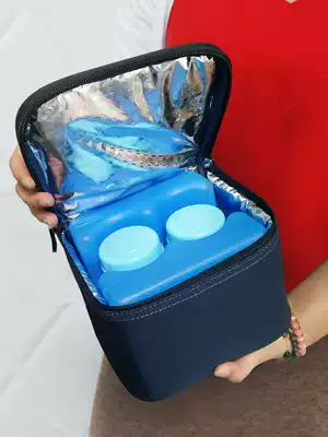 Mini back milk bag Small breast milk preservation ice bag portable portable work back milk insulation bento lunch with rice