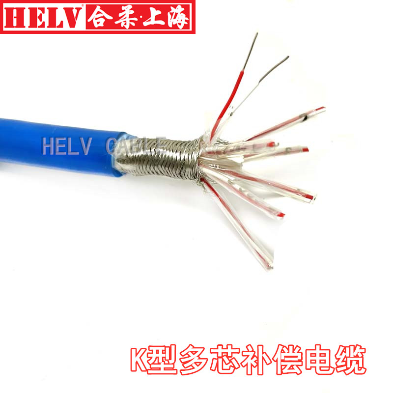 K-type 16 core shielded compensation cable K type multicore thermocouple cable conductor multi-pair thermocouple compensation lead-Taobao