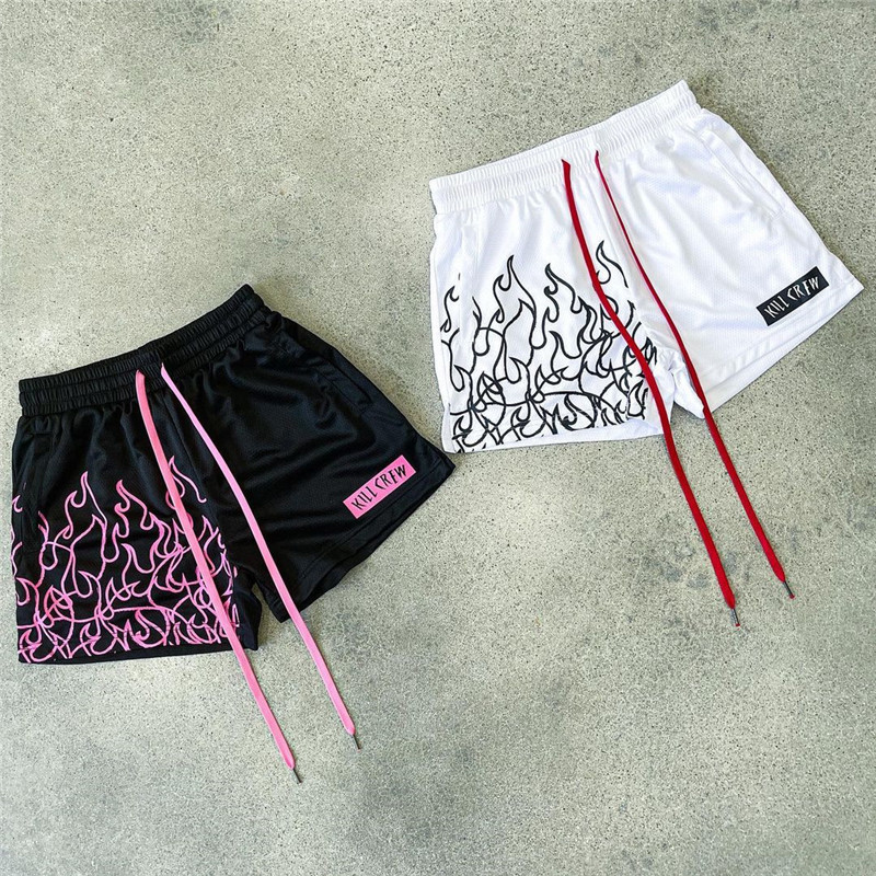 Summer American-Style Shorts for Men, Three-Quarter Length, Below the Knee, Sports Casual Unisex Beach Shorts, Versatile, Breathable, Quick-Drying Basketball Shorts
