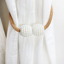 Decorative Bale Curtains Strap Magnet Pair of Curtains Buckle Curtain Rope Lacing Rope Zharness Cord Zrope Containing Strap