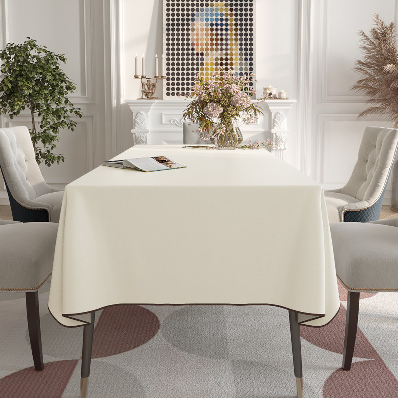 Silicone high-grade tablecloth waterproof, oil-proof, wash-free, ironing, light luxury, high-end coffee table, dining table, environmentally friendly, odor-free leather table mat