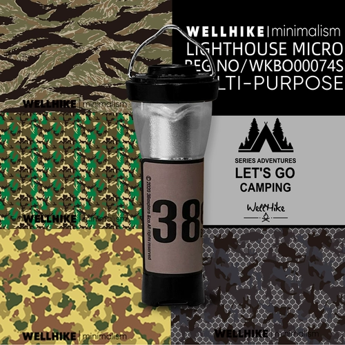 Wellhike Outdoor Light Sticker GZ Camping Light Camp Camp Tent