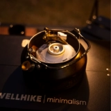 Тактический портативный маленький заварочный чайник для путешествий для кемпинга подходит для пеших прогулок