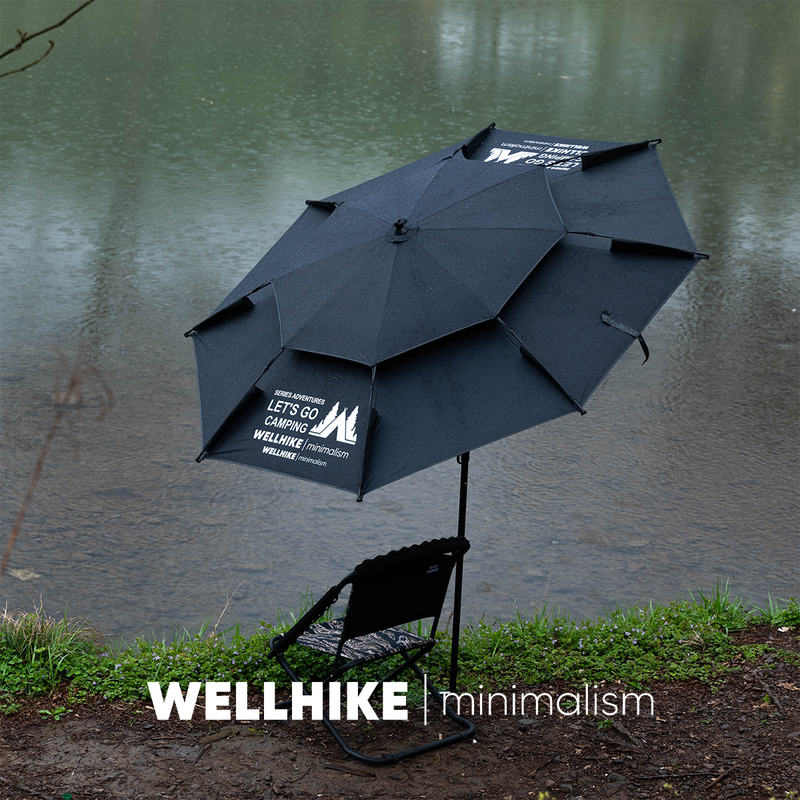 Wellhike Outdoor Canopy Fishing Umbrella Sun Protection Waterproof Multifunctional Sunshade Portable Picnic Camping Tent
