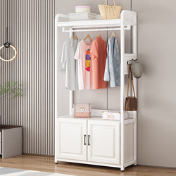 Hanger Floor Door For Home Shoe Rack Storage Cabinet Integrated Vertical Hanger Bedroom Storage Rack Coat Rack