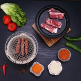 Старомодная бытовая крытая боковая печь для барбекю, глиняная печь, глиняная угольная печь для приготовления чая, обжарка чая на углях, набор уличного оборудования