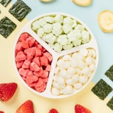 Полное сокращение [Little Deer Blue_base 2 коробок] Детские закуски без добавления соли и отправки 6 месяцев рецептов ребенка