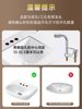 Bathroom Washbasin Double-Hole Faucet Hot and Cold Water Two-In-One Bathroom Sink Washstand Copper Basin Faucet