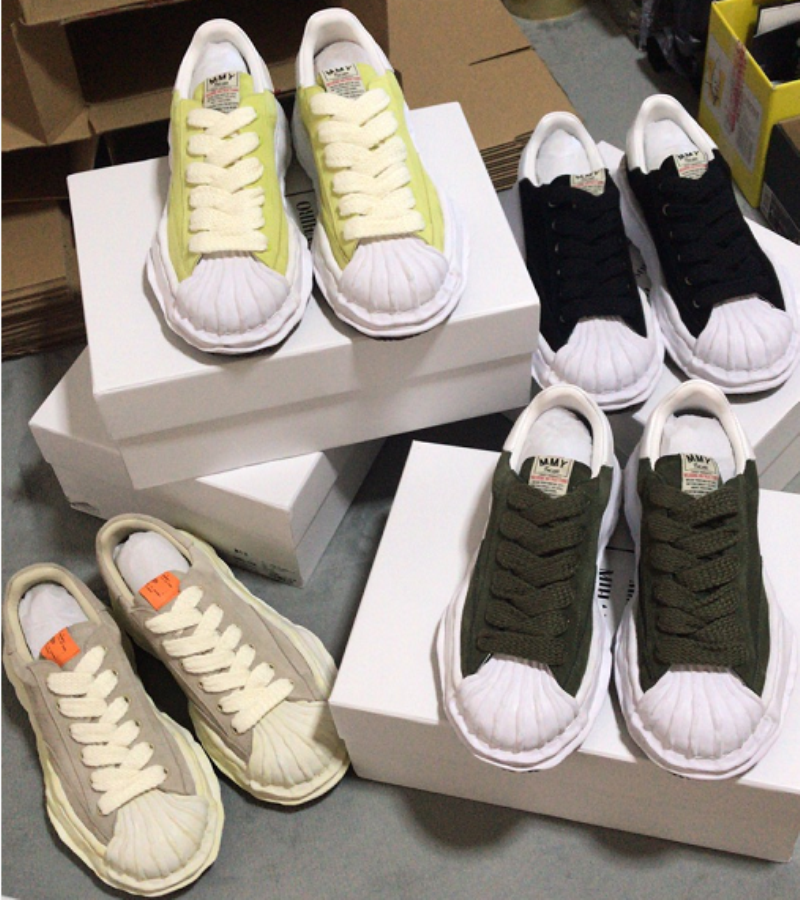 Sanyuan Kangyu Yu Wenle shell head joint MADNESS old MMY increased men and women with the same dissolving deformation shoes