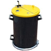 Horse supply powder keg electrostatic spray gun accessories Spray Powder powder Atomization Powder Barrel Spray fluidised barrel powder coating Special