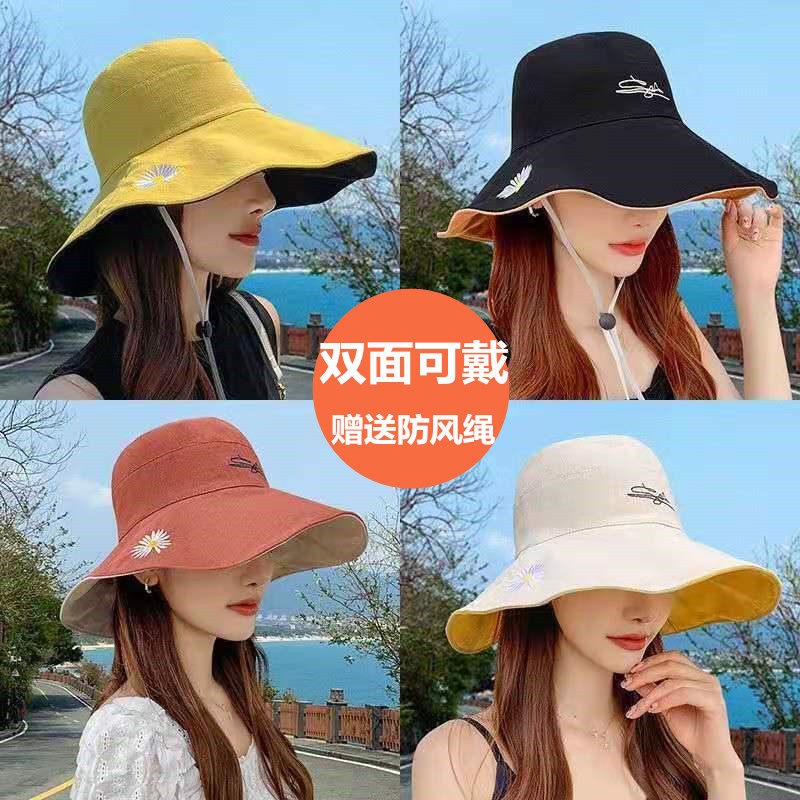 Lady Suitable for Three-Asia Travel Hats Spring Fashion Fish Lady Hat Fisherman Hat Sun Hat Lady 2021 New