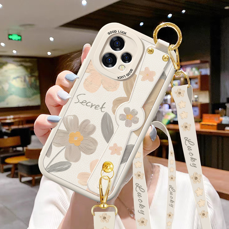 Suitable for Oppo Reno15C Phone Case, New Reno15 Pro Simple Floral Design, Oppo Wrist Strap, Crossbody Strap, Women's Protective Case, Lambskin, Full Lens Protection, Anti-Drop, Soft Silicone, Thin Shell Suitable for Oppo Reno15C Phone Case, New Reno15 Pro Simple Floral Design, Oppo Wrist Strap, Crossbody Strap, Women's Protective Case, Lambskin, Full Lens Protection, Anti-Drop, Soft Silicone, Thin Shell