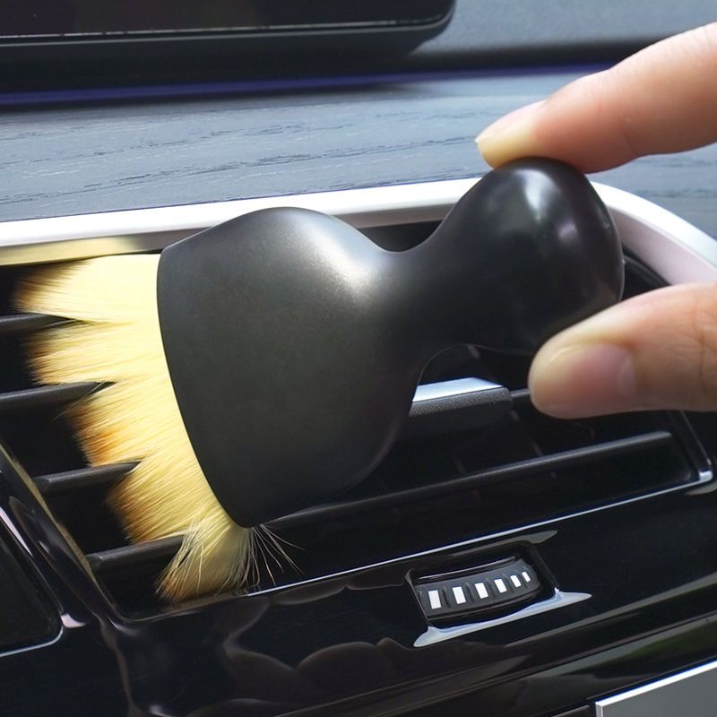Air Outlet Cleaning Theorizer Brush Brush Dust Removal Automotive Supplies Dust Removal Interior Dust Large Full Soft Hair Air Conditioning Fine Stitch-Taobao