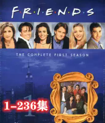 250g portable hard disk version of friends 1-10 American TV series HD 1080p