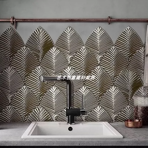 Мятный листья ручной кирпичный кирпичный кирпичный кирпичный батончик плитка плитка плитка туалетная гостиная проход проход по проходу крыльца