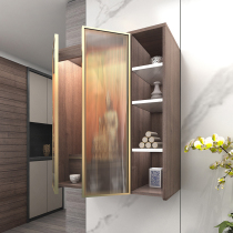 Shrine New Chinese Wall Cabinet Household for Table Solid Wooden Table Buddha Statue for Table Cabinet