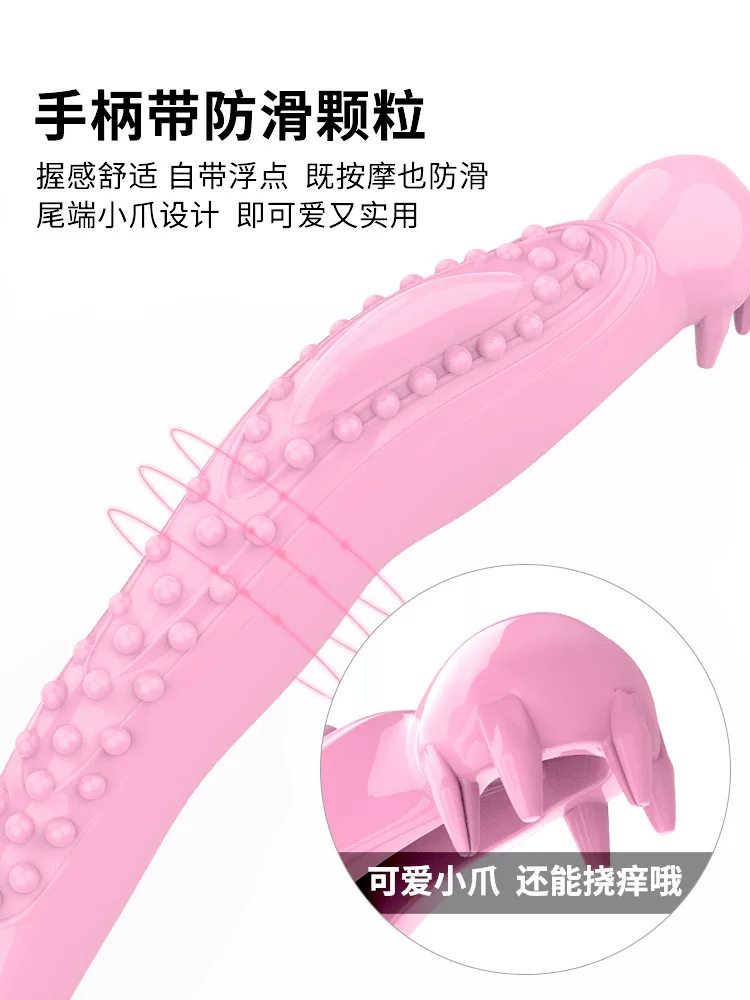智岚颈部按摩小夹子肩颈滚轮按摩经络家用手持式颈椎按摩器手动夹