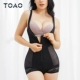 TOAO nữ một mảnh sexy vô hình lưới siêu mỏng gạc thu gọn eo mỡ bụng đốt cháy body đồ lót định hình mùa hè - Một mảnh