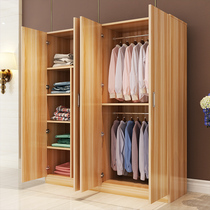 18 wardrobe solid wood simple modern simple wardrobe assembly wooden cabinet 23 door bedroom childrens wardrobe storage clothes