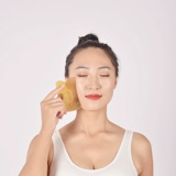 Натуральный квадратный универсальный комплект для лица