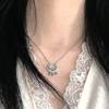 New Chinese-Style Cloud Lock Necklace, Safe and Auspicious, High-End Light Luxury, Niche Chinese Design, Women's Clavicle Chain
