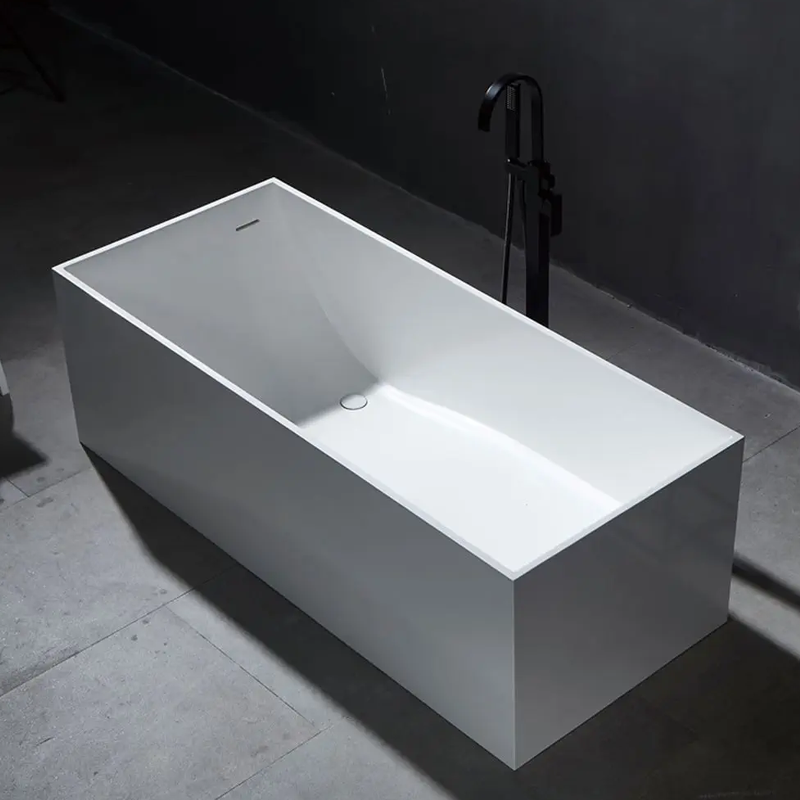 Artificial stone bathtub net red light luxury independent double home square couple bathroom mini custom imperial concubine bathtub