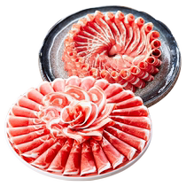 Inner Mongolia mutton slices beef slices hot pot slices Xilingol grassland free-range pure meat rolls fresh ingredients