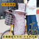 Split-Type Electric Bicycle Windproof Cover, Suitable for All Seasons, with Added Fleece, for Delivery Riders, Foldable Electric Scooter, Small Winter Windproof Cover