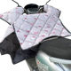 Electric Motorcycle Windproof Cover, Medium-Thick Waterproof Cover for Spring and Autumn, Enlarged Electric Scooter Windproof Cover, Winter Fleece-Lined Thick Cover for All Seasons