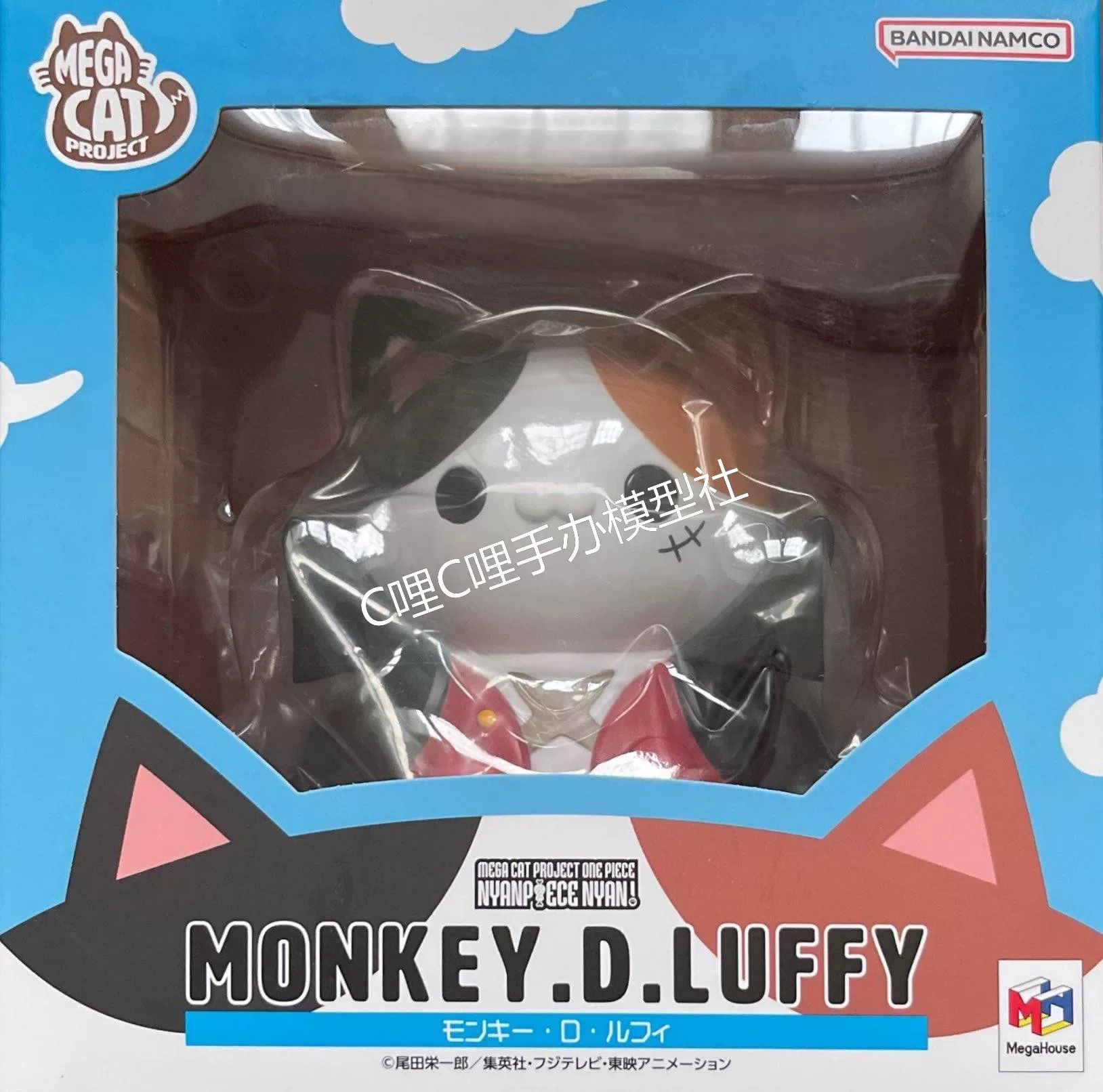 MH МегаХаус ОдинКуск One Piece Лuffy Кид Лоу Большой Кот Гигапц Meow Meow Модель