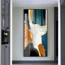  Postmodern light luxury entrance decorative painting corridor aisle hanging painting modern simple abstract style mural art series
