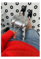 Серебряный, в стиле Шанель