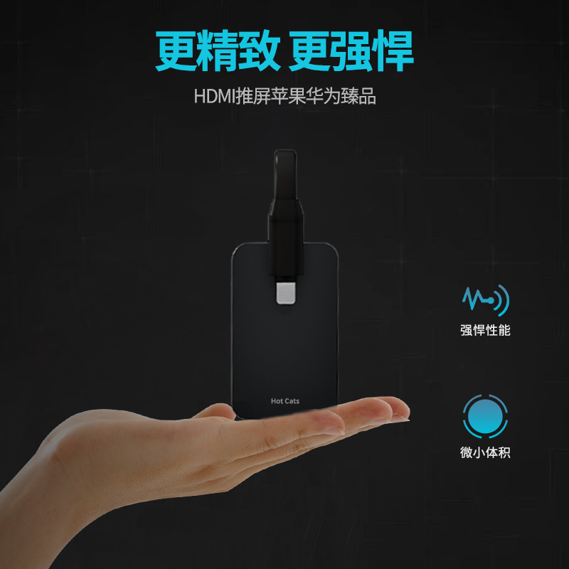 Spicy cat suitable for ipad Apple 13 Pro iphone12 camera single eye on-board HDMI push screen phone U disc SD card TF conversion USB3 0 speed card reading