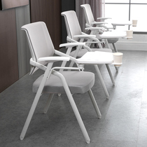 High-end training chair with table board folding with writing board white office conference room table and chair integrated conference chair