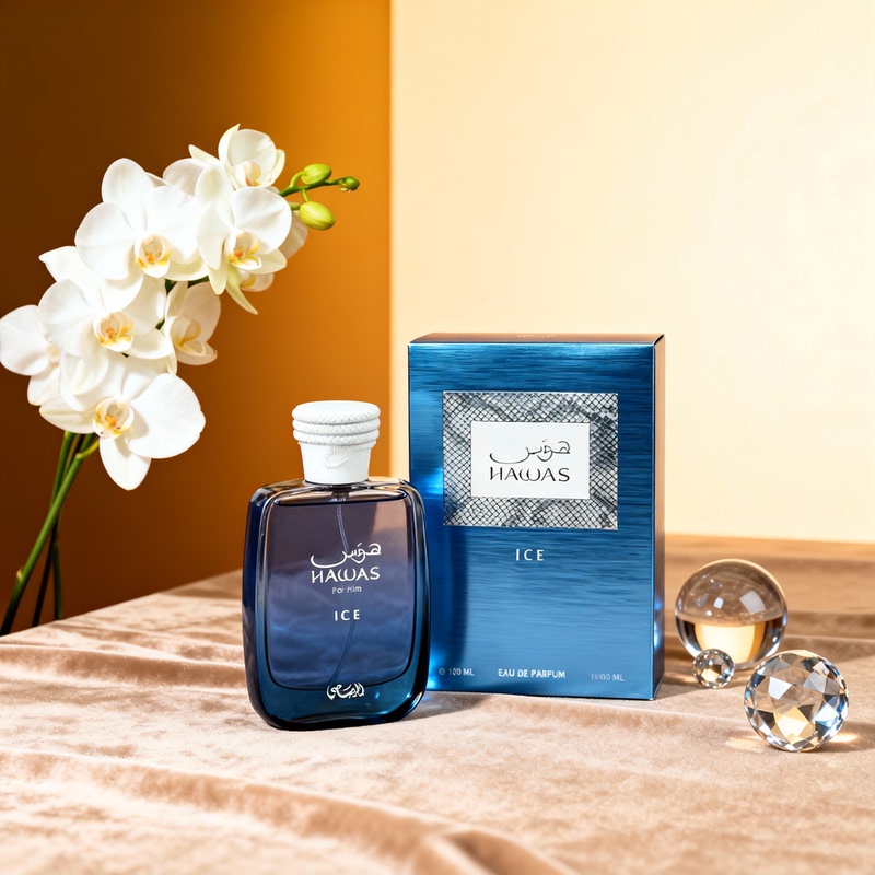 Cross-Border High-Quality Rasasi Hawas Ice Arabian Perfume for Men and Women, Middle East Foreign Trade
