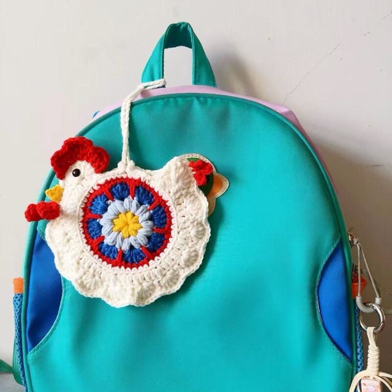 Summer Solstice Dragon Boat Festival Egg-Shaped Yarn Handmade Crochet DIY Materials Granny Square Cuckoo Chicken Earphone Coin Purse Summer Solstice Dragon Boat Festival Egg-Shaped Yarn Handmade Crochet DIY Materials Granny Square Cuckoo Chicken Earphone Coin Purse