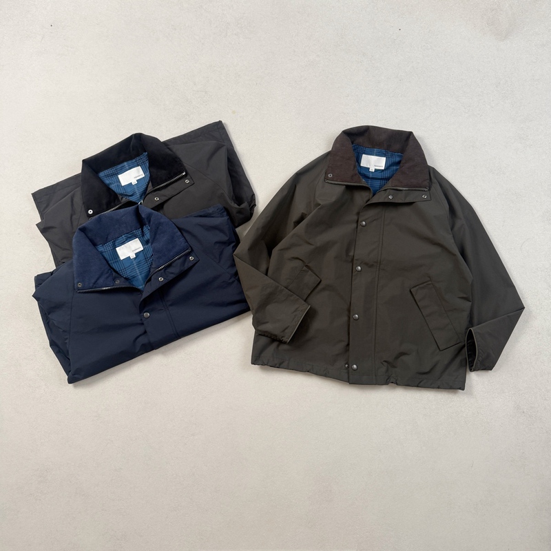 Japanese Style 2L Pertex Unlimited Field Short Jacket Functional Retro Stand-Up Collar Jacket Japanese Style 2L Pertex Unlimited Field Short Jacket Functional Retro Stand-Up Collar Jacket