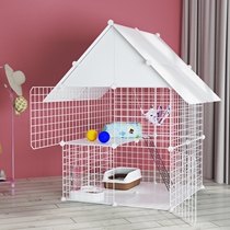 Cat nest House type Luxury villa Apartment Double-decker household ins Small room can put cat litter basin Cat cage