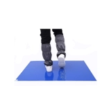 Беспыльная электронная мастерская, полиэтиленовый пылеулавливающий коврик, съемная лабораторная операционная, высоковязкие пылеулавливающие липкие, покрытые пылью напольные наклейки