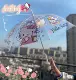 Зонтик Hello Kitty ест мороженое с длинной ручкой