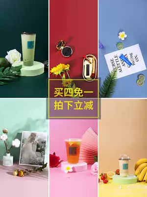 Morandi color solid color thickened double-sided desktop photo background paper ins wind net red red blue background paper Photography still life nail art food shooting photography background paper