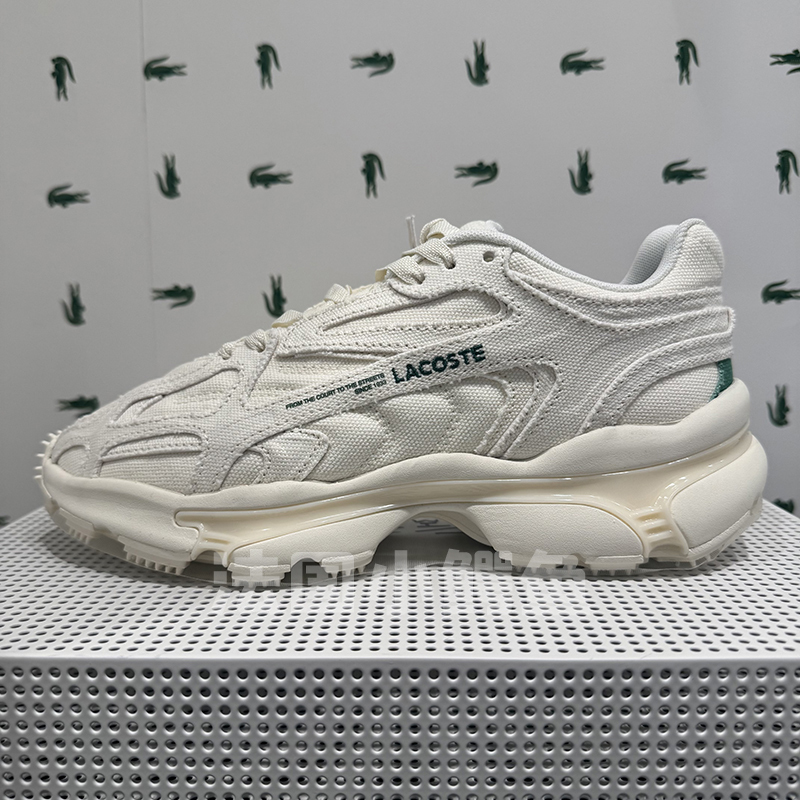 Lacoste French Crocodile Women's Shoes 25 Spring and Summer L003 Fashionable Sports Casual Dad Shoes | 49Sfa0011