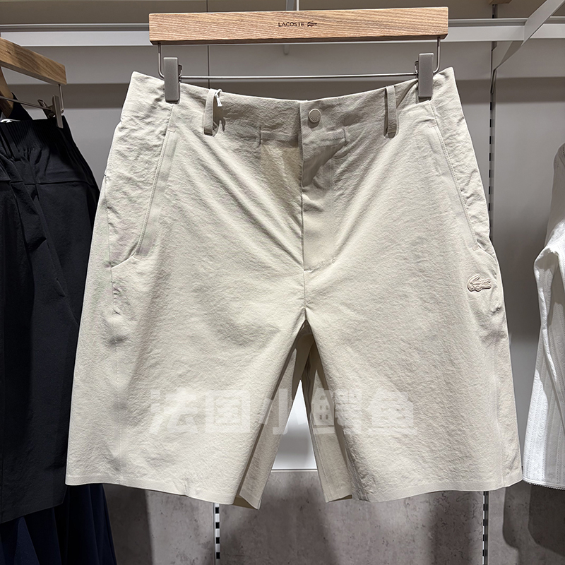 Lacoste French Crocodile Men's Clothing 26 New Summer Style Comfortable Tennis Bermuda Casual Shorts | Fh0753