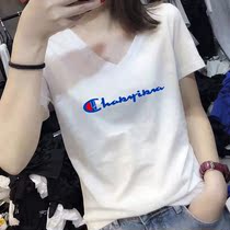 2022 New Spring Summer White Short Sleeve T-Shirt Woman V Collar Pure Cotton Compassionate Inner Hitch Undershirt Half Sleeve Blouse Tide