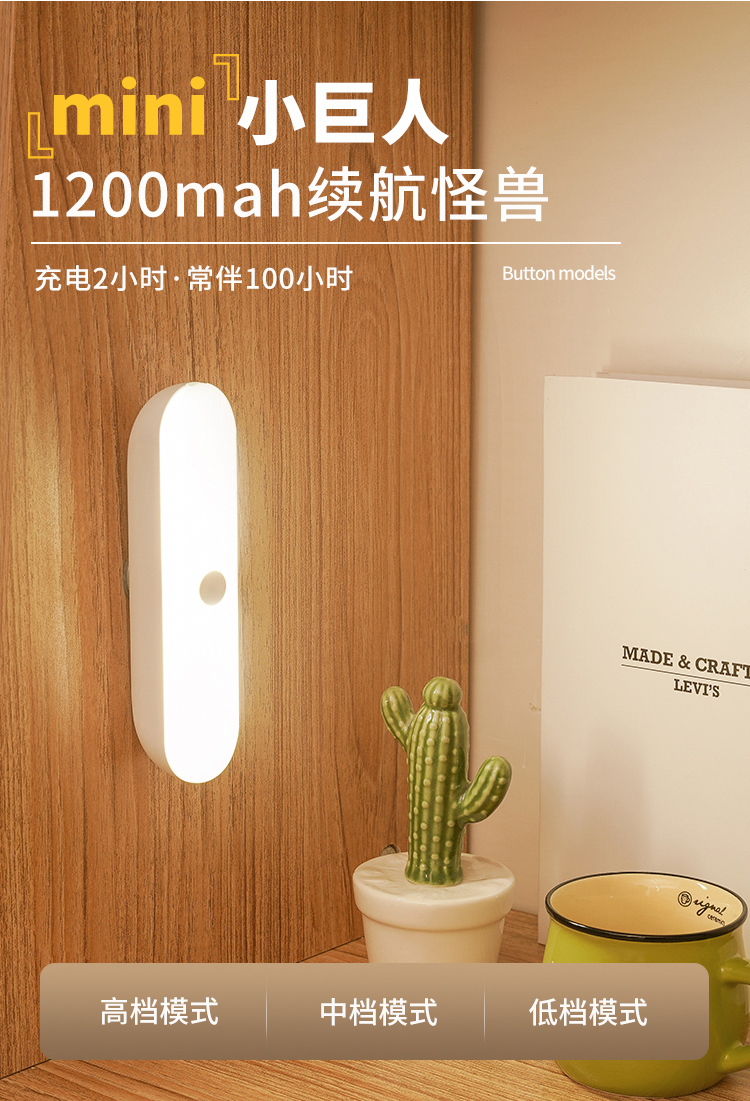 磁铁吸附护眼LED灯 图4