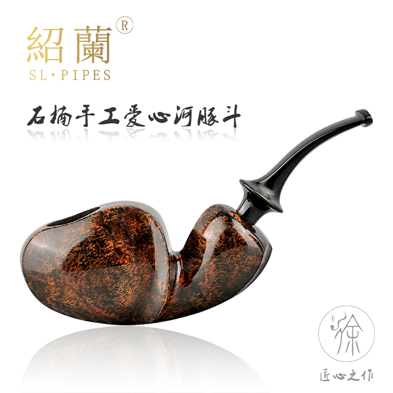 Freestyle Briar Handmade Pufferfish Pipe, Spanish Imported Briar 3mm Smoke Pipe with Vulcanized Mouthpiece Freestyle Briar Handmade Pufferfish Pipe, Spanish Imported Briar 3mm Smoke Pipe with Vulcanized Mouthpiece