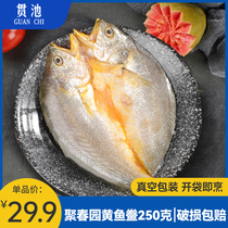 Poly Spring Garden Yellow Fish Stocks 250g Yellow Flowers Fish Vacuum Packaging Fresh Frozen Aquatic Food Kitchen Processed Semi-finished Products