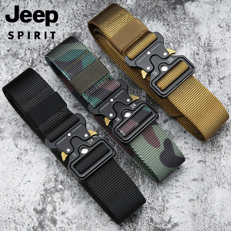 JEEP SPIRIT 眼镜蛇战术腰带 男式皮带 天猫优惠券折后￥39包邮（￥69-30）多色可选